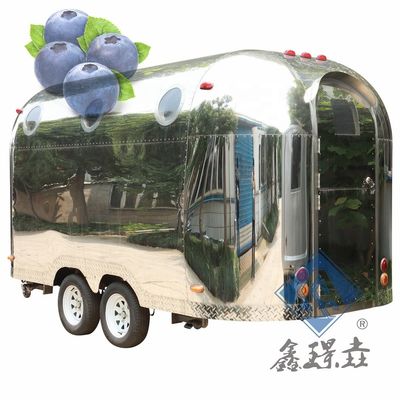 Second Hand Food Trucks Long Service Life and Luxury Style Mobile Grill