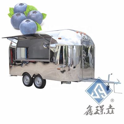 Second Hand Food Trucks Long Service Life and Luxury Style Mobile Grill