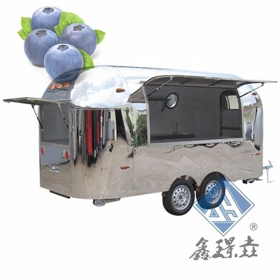 Second Hand Food Trucks Long Service Life and Luxury Style Mobile Grill