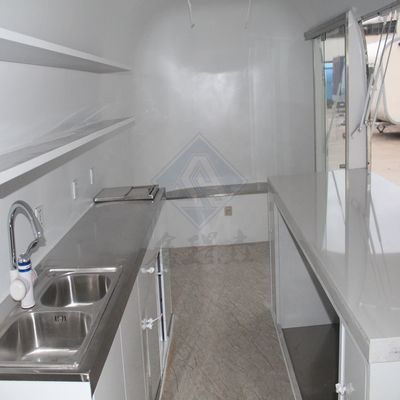Second Hand Food Trucks Long Service Life and Luxury Style Mobile Grill