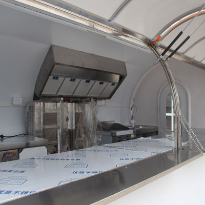 Mobile Ice Cream and Hot Dog Dining Fast Food Cart for Customized Vending Snack