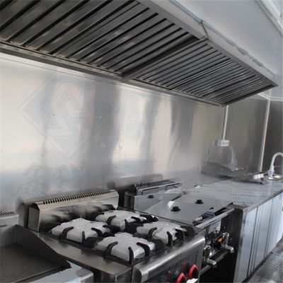 Vending Snack Function Mobile Fast Food Truck for Baking Equipment and Ice Cream