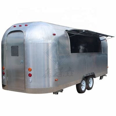 Fully Equipped Small Electric Food Truck Trailer for Snacks Packaging Customized Voltage