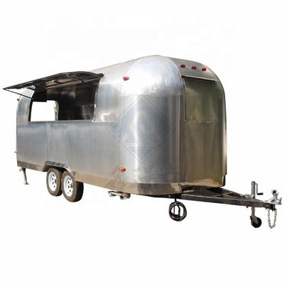 Fully Equipped Small Electric Food Truck Trailer for Snacks Packaging Customized Voltage