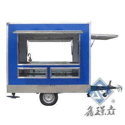 Easy Moving Electric Food Truck Tricycle for Street Sales Luxury Style and Electric