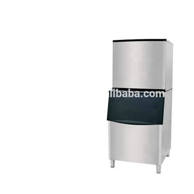 Commercial Ice Cube Machine with Water Cooling and Performer Compressor