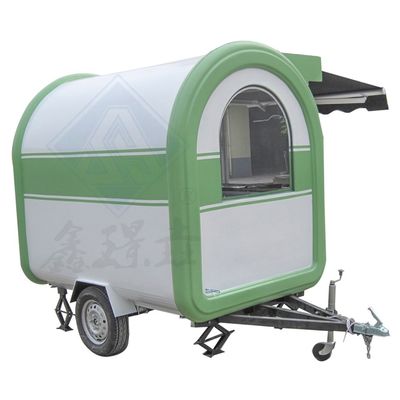 250*160*210cm Custom Size Street Mobile Kitchen Mobile Ice Cream Fast Food Car