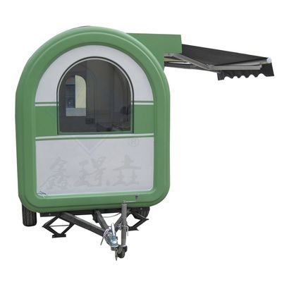 250*160*210cm Custom Size Street Mobile Kitchen Mobile Ice Cream Fast Food Car