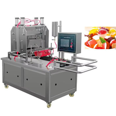 Semi Automatic 50kg/h Gummy Candy Jelly Making Machine for Chocolate Toffee Lollipops