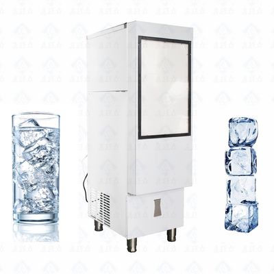 Commercial Cube Ice Maker Machine with High Output and 900kg Ice Storage Capacity
