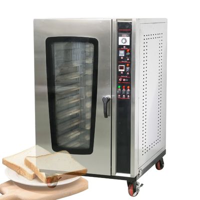 Bread Processing Energy Saving Hot Air Convection Oven Industrial 8 Trays Bread Oven