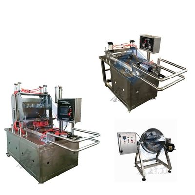 20-50KG/H Industrial Electric Gummi Candy Machine for Hard and Jelly Candy Production