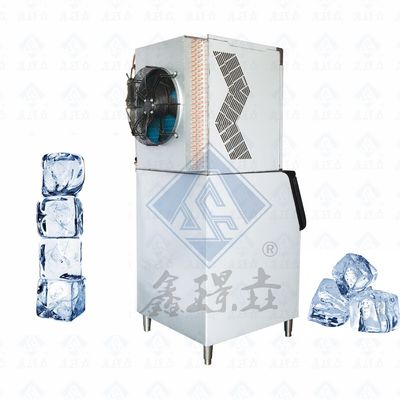 Industrial Ice Cube Maker Function Automatic Ice Tube Making Machine 430x520x800 Size
