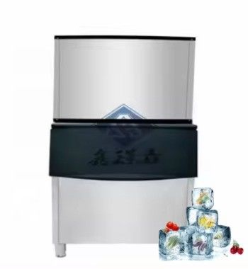 Commercial Automatic Ice Cube Maker with Emerson Compressor and Large Capacity