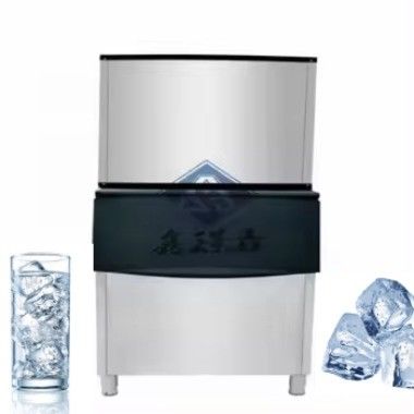 Commercial Automatic Ice Cube Maker with Emerson Compressor and Large Capacity