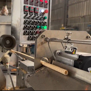Automatic Egg Roll Machine Easy Operation for Industrial Cracker Snack Processing