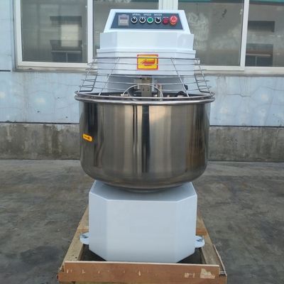 Electric Spiral Dough Mixer for Bread Bakery Machine and Mixing Wheat Flour 100L