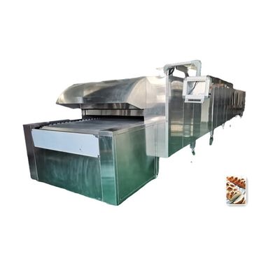 Electric Tunnel Oven for Perfectly Crispy French Bread Cookies 7/8/10m Output