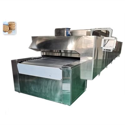 Electric Tunnel Oven for Perfectly Crispy French Bread Cookies 7/8/10m Output