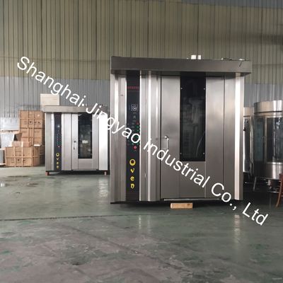 Bread Bakery Machine Stainless Steel Electric Oven with Rotary Trolley Baking Function