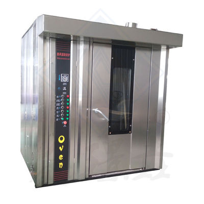 32 Trays Electric Gas Cupcake Toast Baking Oven Rotary Oven for Bread Bakery Machine