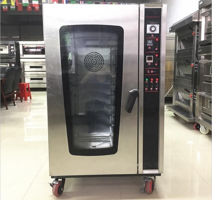 10 Trays Electric Convection Oven for Baking Bread in Restaurant Flour Mill Operations