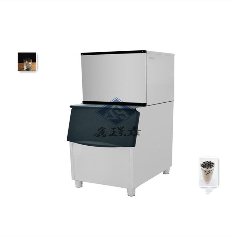 900kg Ice Storage Capacity Cube Ice Maker Ideal for Cocktail Bars and Bubble Tea Stores