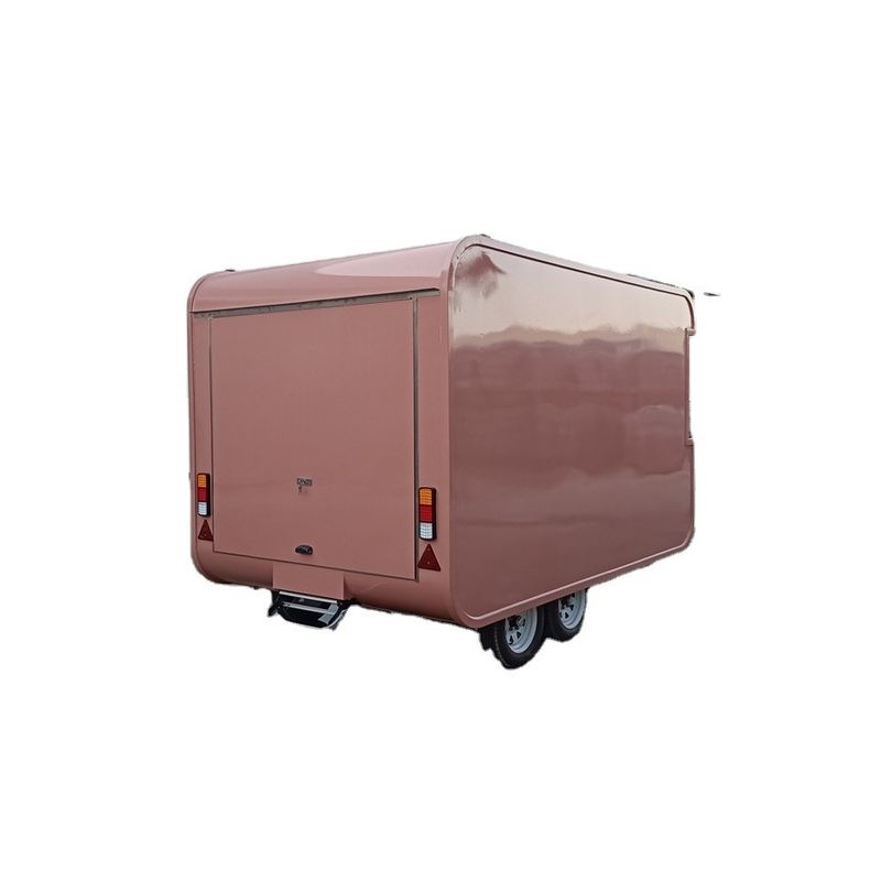 Long Service Life Retail Mobile Food Truck Street Clothes Store Trailer Pizza Hot