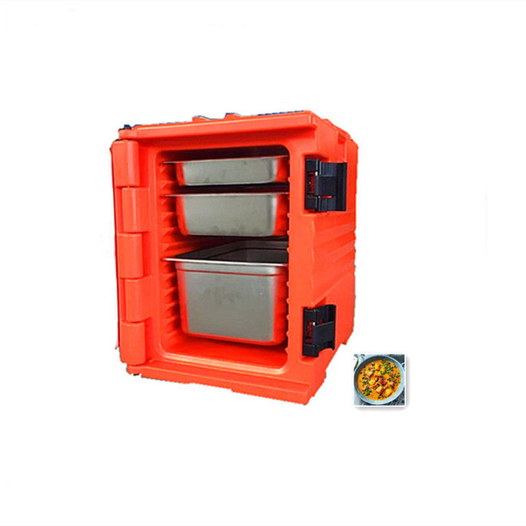 Customized Color Hot Food Meat Pizza Transport Box for Hotel and School 15kg Capacity