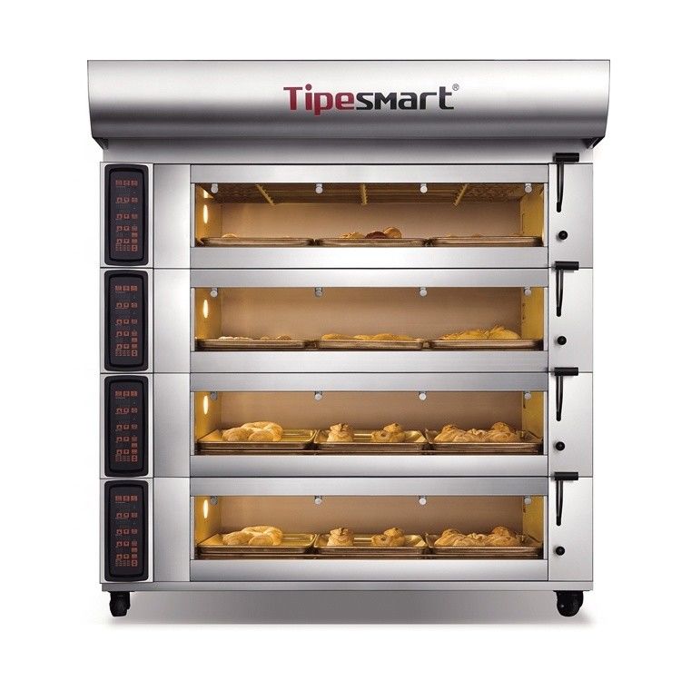 600*400mm Tray Size Electric Bread Croissant Pizza Baking Oven for Bakery Performance