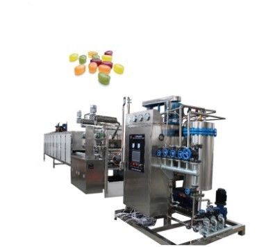 Semi-Automatic Small Gummy Jelly Candy Making Machine for Lollipop Production Line End