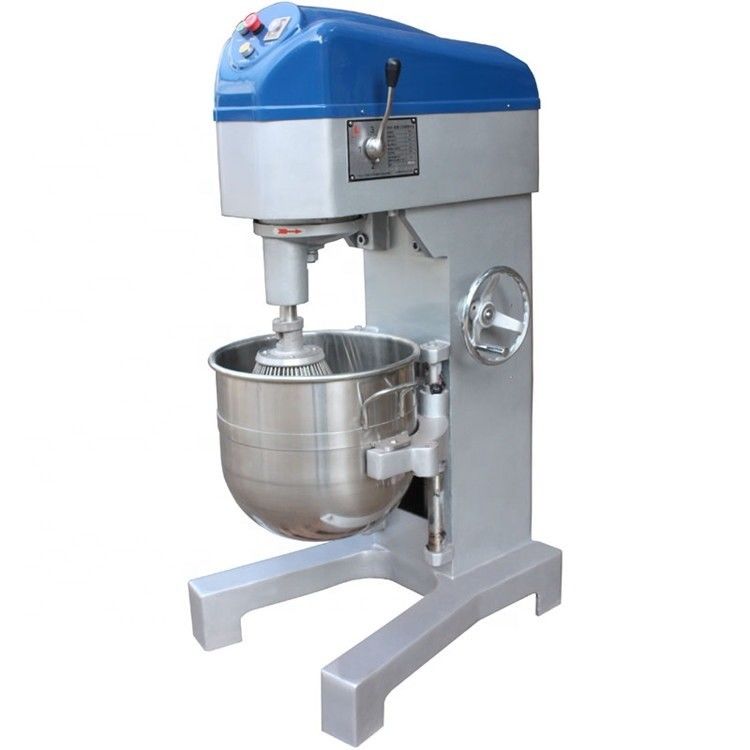 80L Industrial Planetary Mixer Iron Painting Housing and Stainess Steel Bowl for Mixing