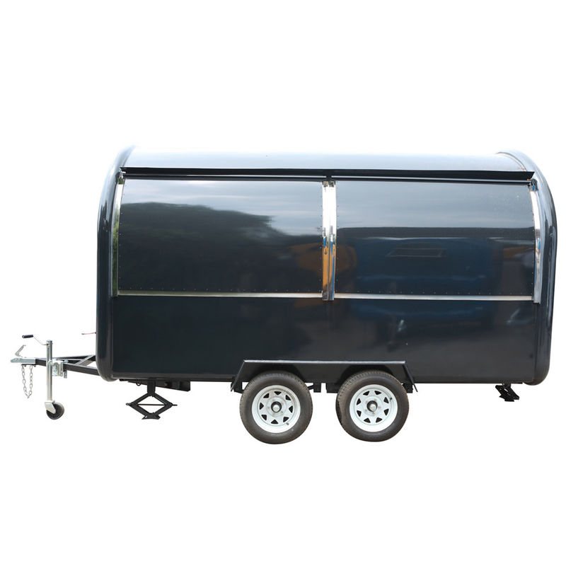 TECUMSEH Compressor Electric USA Mobile Food Trailer for Fast Hot Dog Vending Van