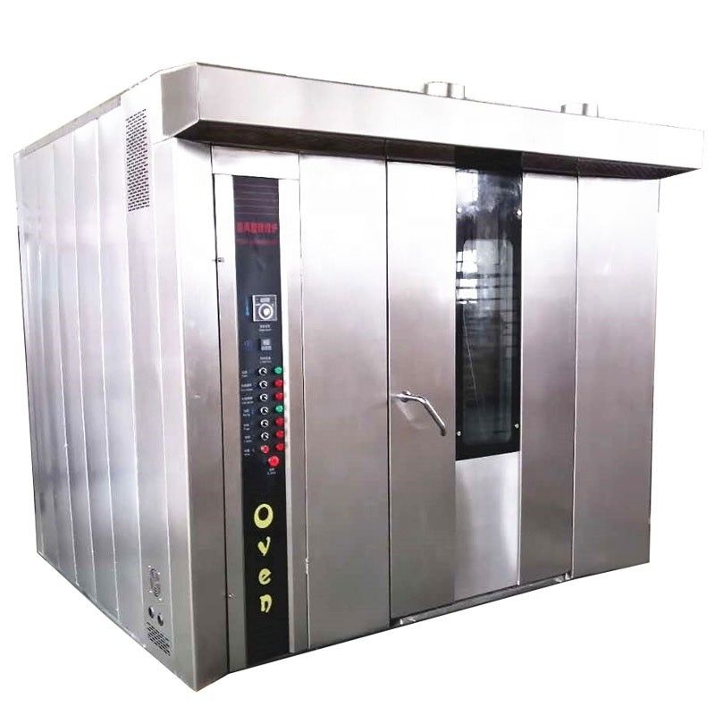 Industrial Bakery Oven Large Bakery Equipment 32 Trays Diesel Oil Rotary Oatmeal 600*400mm