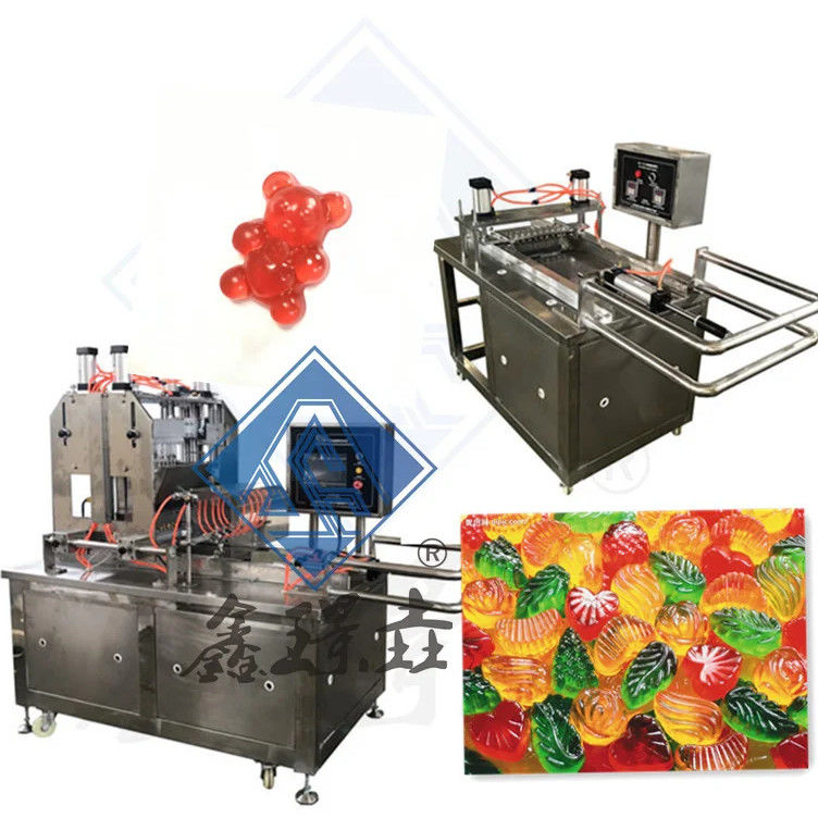 Gummy Bear Automatic Square Candy Making Machine for Food Beverage 1900*980*1700