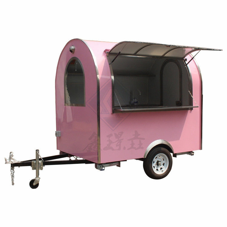 2300*1650*2300mm Vending Snack Function Mobile Food Cart with Pancake Hot Dog Crepe
