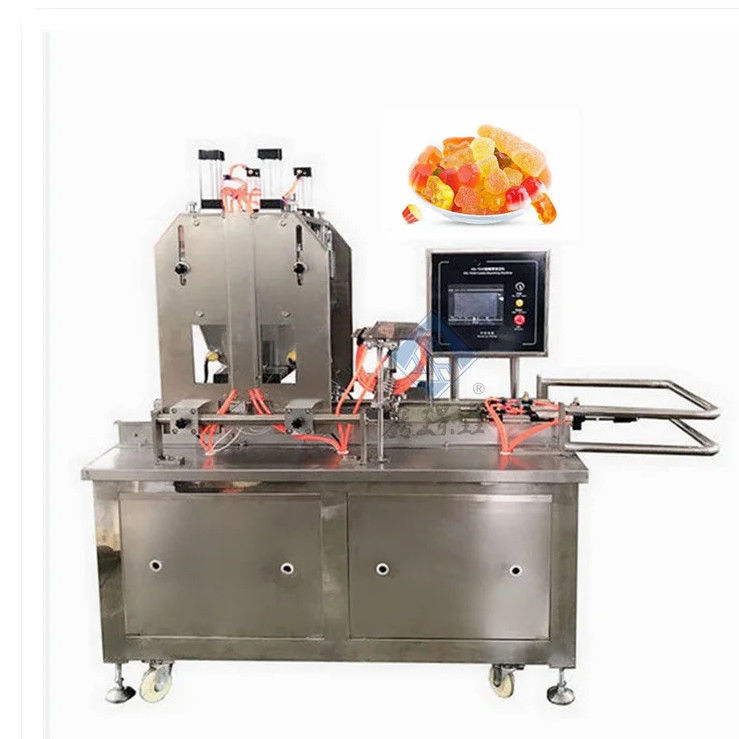 Jelly Candy Bean Depositor Bear Small Gummy Semi-automatic Candy Making Machine 1900*980*1700
