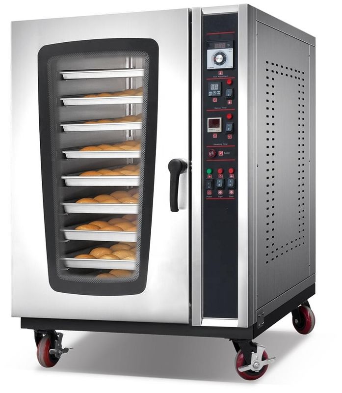 8 Trays Gas Convection Oven for Bread Baking Dish Dimension 400*600mm Easy Operation