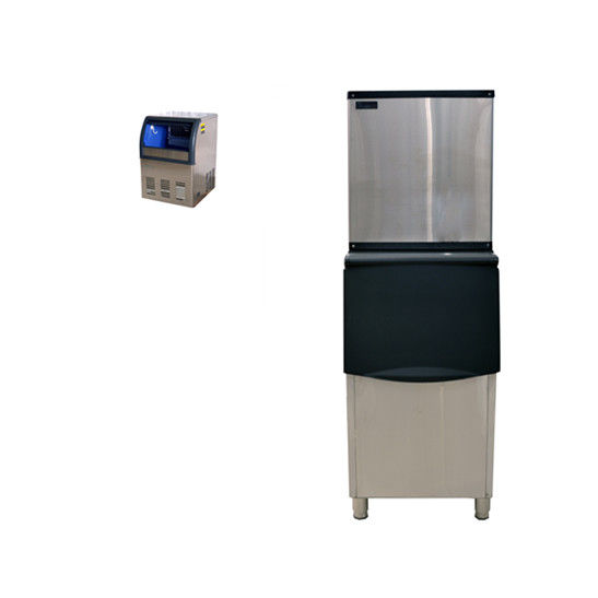 0.8kW Industrial Ice Cube Maker for Vending Machine Suppliers 500 Storage Bin