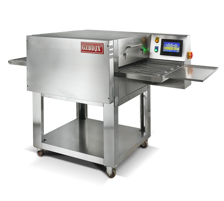 Single Oven 380V Automatic Commercial Conveyor Pizza Oven Ideal for Pizza Shop Output