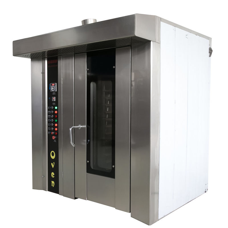 High Capacity 12/32/64 Trays Rotary Electric Convection Bakery Pizza Oven for Baking