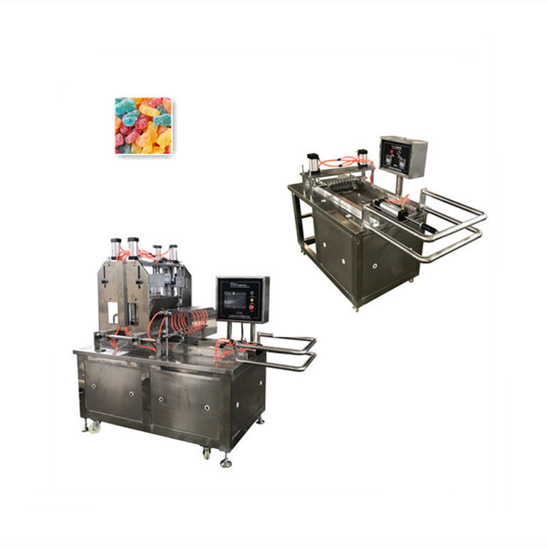 Stainless Steel 3kw Fish Worms Round Gummy Machine Jelly Candy Making Machine for Output