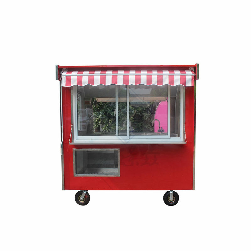 Mobile Coffee Shop Trailer with Electric Truck and Wheat Material in 2020