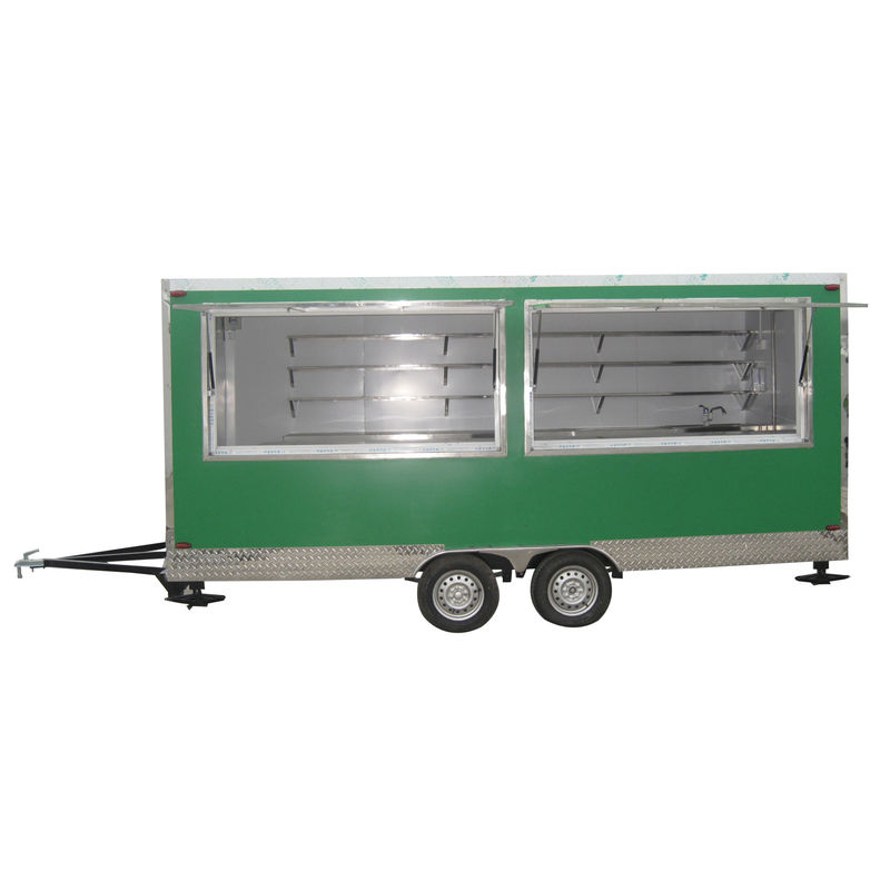 Large Mobile Food Cooking Cart with 1500W Voltage Electric Truck and CE Certification