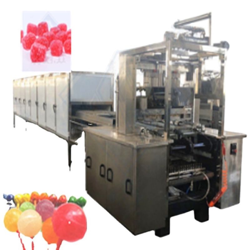 Full Automatic Soft Hard Candy Production Line Lollipop Depositing Machine for Candy