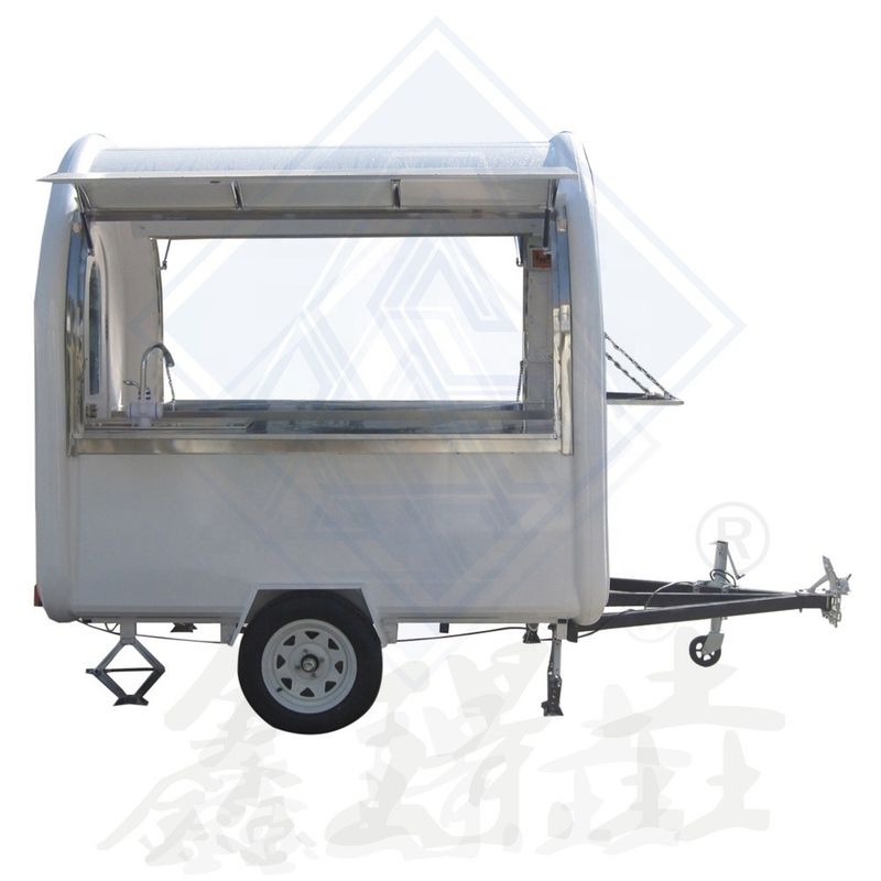 750kg Mobile Food Trucks for Fast Food Restaurant Fully Equipped and Ready to Serve