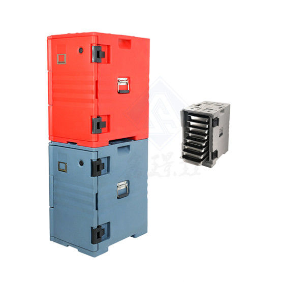 Insulated Thermal Box for Food Storage Restaurant Food Pan Carrier LLDPE Material