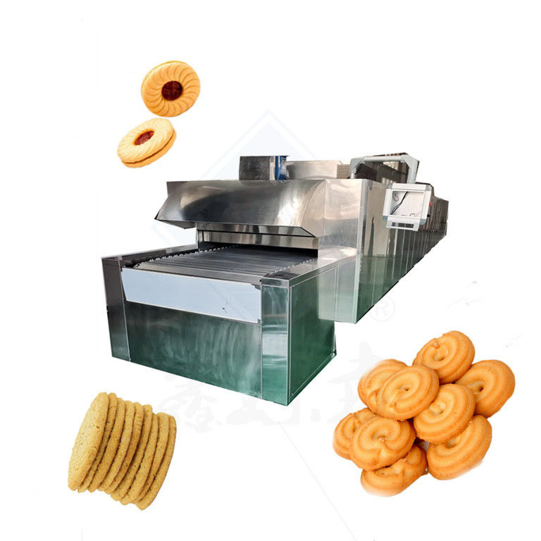Medium-Sized Tunnel Oven for Baking Cookies and Egg Omelettes in Food Beverage Shop