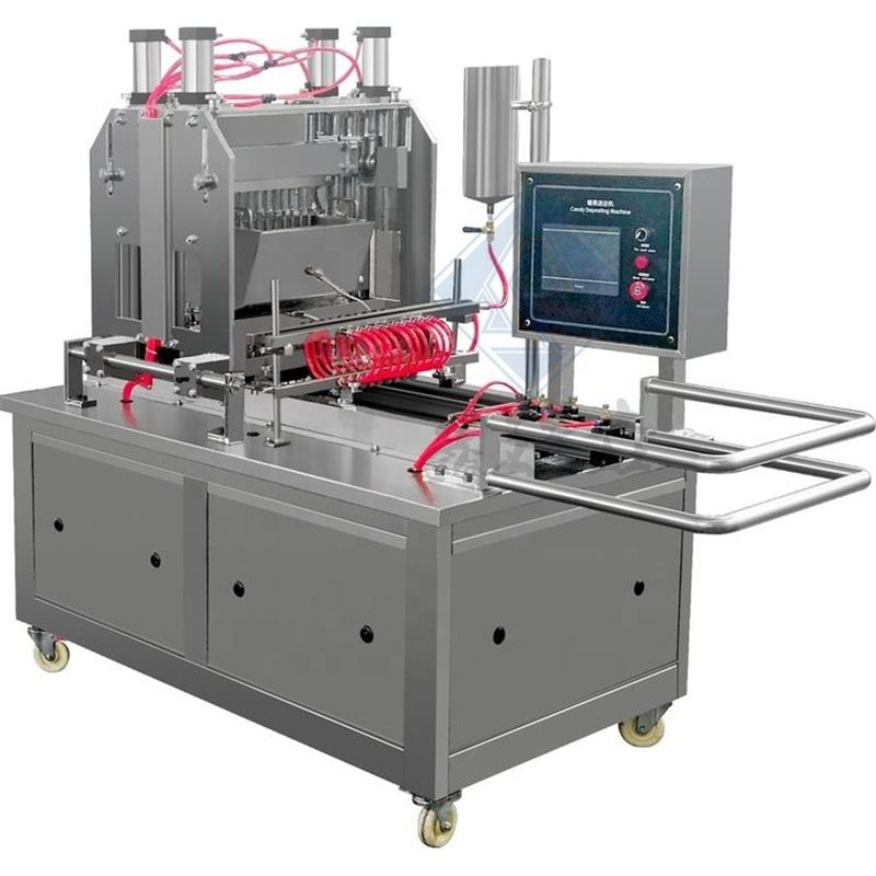 Mini Lab Confectionery Candy Depositor Making Machine for Soft and Hard Jelly Filled Candy