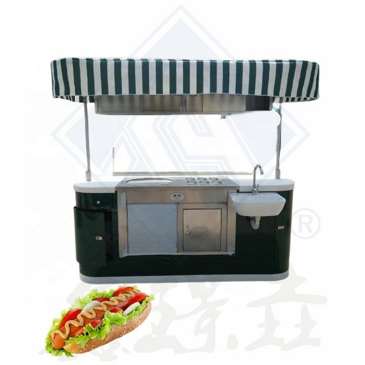 Customized Equipments Food Truck with Deep Fryer and Solar Power in Mobile Juice Cart